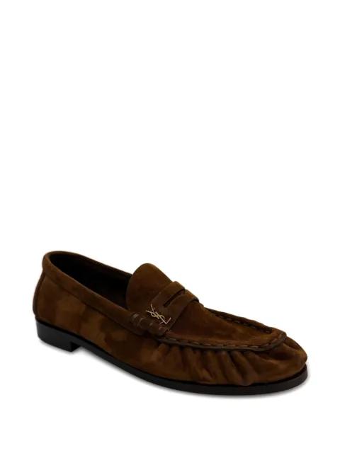 logo loafers by SAINT LAURENT