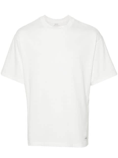 logo-patch T-shirt by SAINT LAURENT
