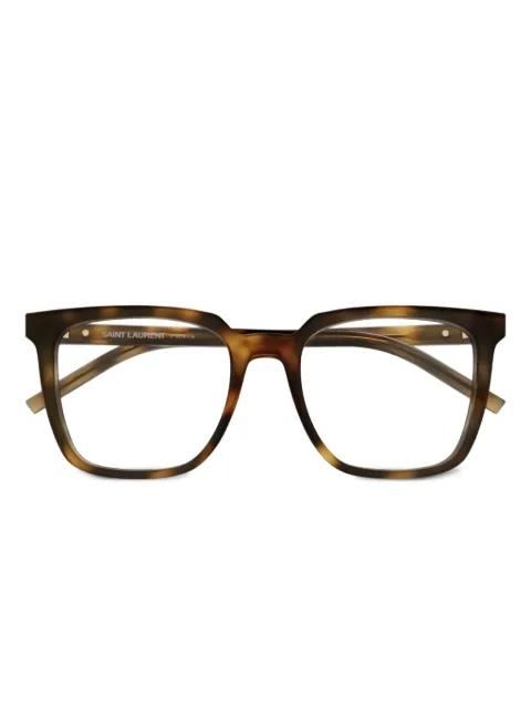 logo-plaque glasses by SAINT LAURENT