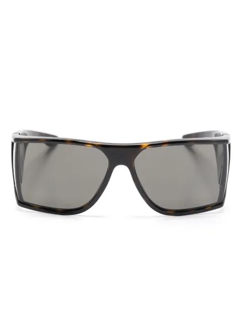 logo-print sunglasses by SAINT LAURENT
