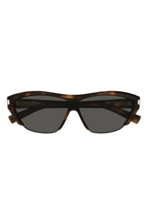 logo-print sunglasses by SAINT LAURENT