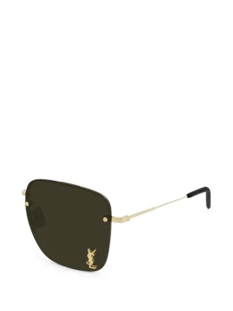 logo square-frame sunglasses by SAINT LAURENT
