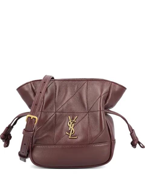 mini Jamie logo-detail quilted leather shoulder bag by SAINT LAURENT