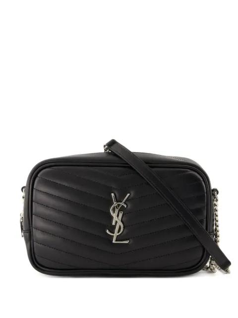 mini Lou chevron logo shoulder bag by SAINT LAURENT