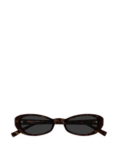 oval-frame sunglasses by SAINT LAURENT