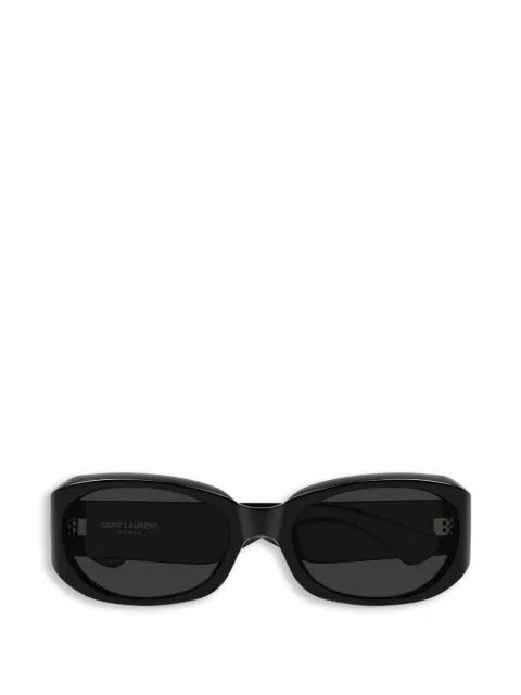 oval-frame sunglasses by SAINT LAURENT