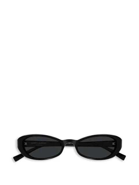 oval-frame sunglasses by SAINT LAURENT