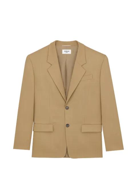 peak-lapel blazer by SAINT LAURENT