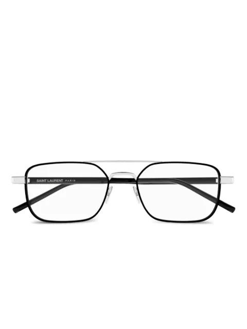pilot-frame glasses by SAINT LAURENT