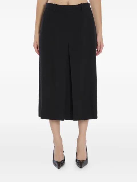pleated-detail wool trousers by SAINT LAURENT