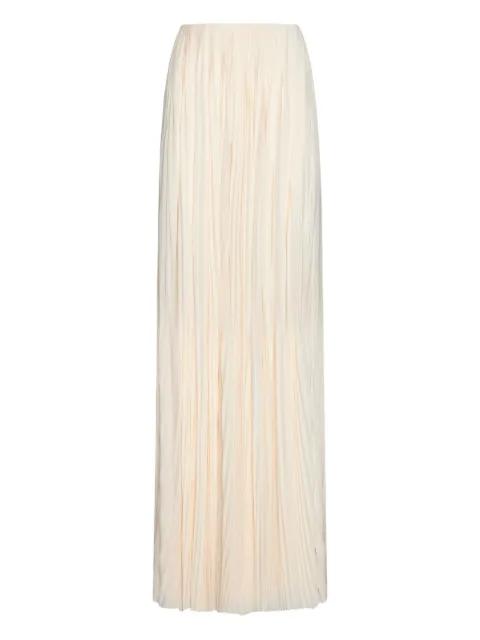 pleated maxi skirt by SAINT LAURENT