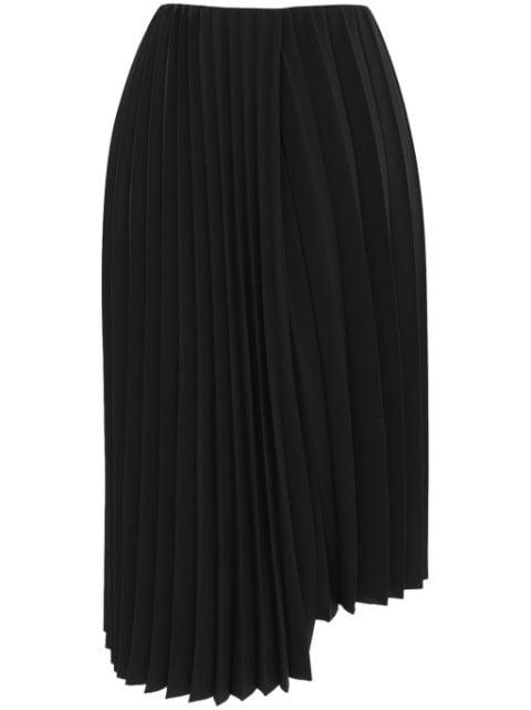 pleated midi skirt by SAINT LAURENT