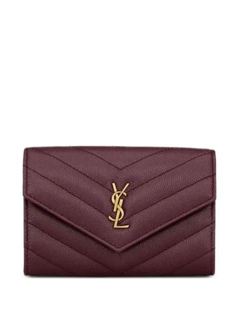 quilted envelope wallet by SAINT LAURENT