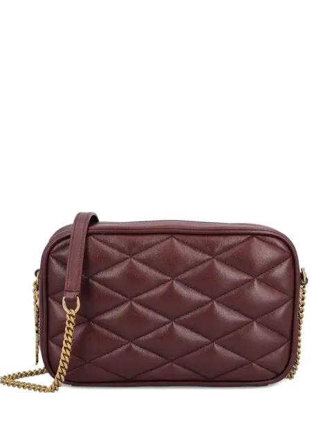 quilted leather shoulder bag by SAINT LAURENT