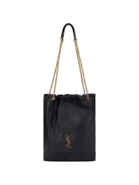 quilted leather tote bag by SAINT LAURENT