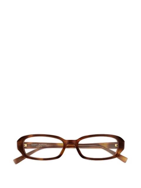 rectangle-frame glasses by SAINT LAURENT