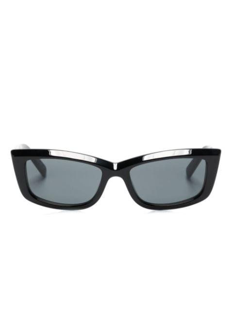 rectangle-frame sunglasses by SAINT LAURENT