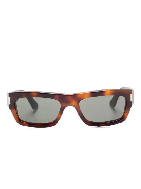 rectangle-frame sunglasses by SAINT LAURENT