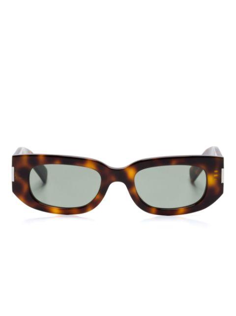 rectangle-frame sunglasses by SAINT LAURENT
