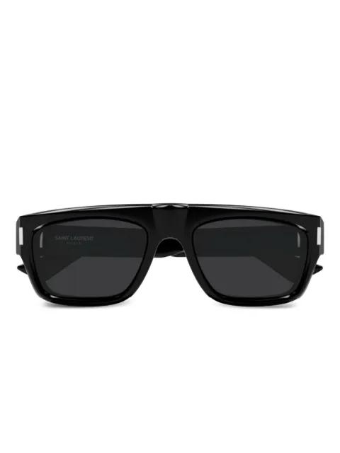 rectangle-frame sunglasses by SAINT LAURENT