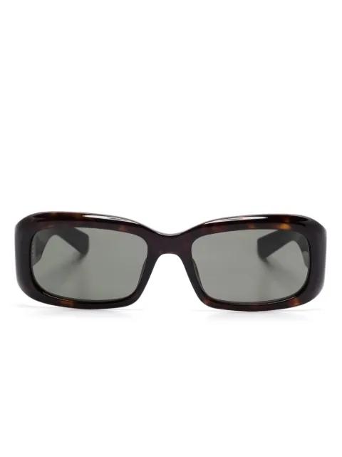 rectangle-frame sunglasses by SAINT LAURENT