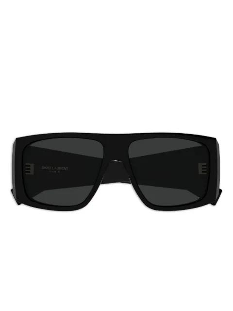 rectangle logo sunglasses by SAINT LAURENT