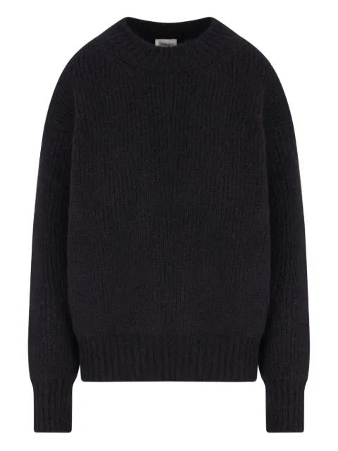ribbed crew-neck sweater by SAINT LAURENT