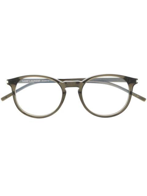 round-frame glasses by SAINT LAURENT