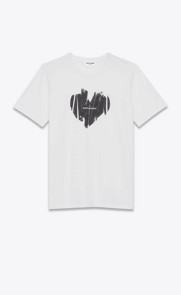 "saint laurent heart" t-shirt by SAINT LAURENT
