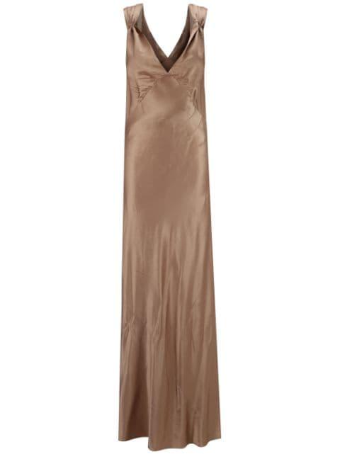 satin gown by SAINT LAURENT