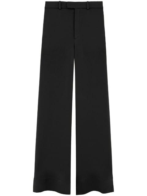 satin trousers by SAINT LAURENT