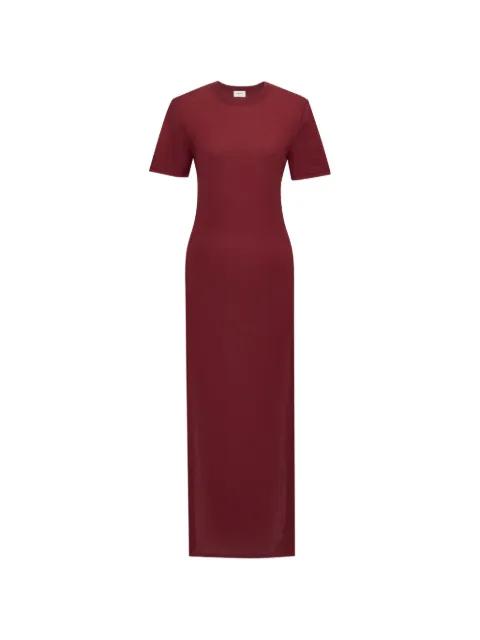 short sleeve maxi dress by SAINT LAURENT