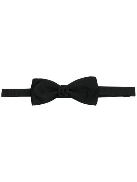 silk bow tie by SAINT LAURENT