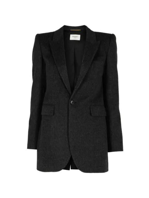 single-breasted blazer by SAINT LAURENT