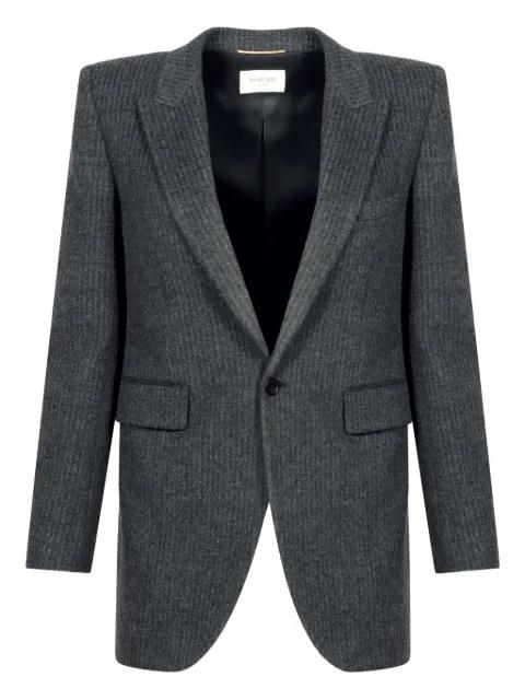 single-breasted blazer by SAINT LAURENT