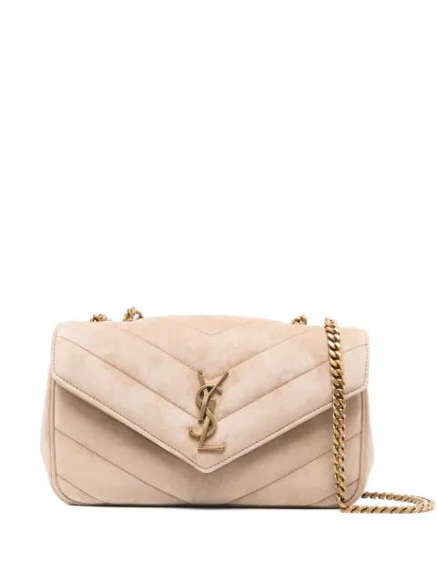 small Lou Lou logo-plaque cross body bag by SAINT LAURENT