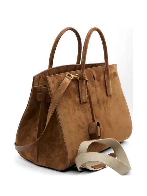 small Sac de Jour suede tote bag by SAINT LAURENT