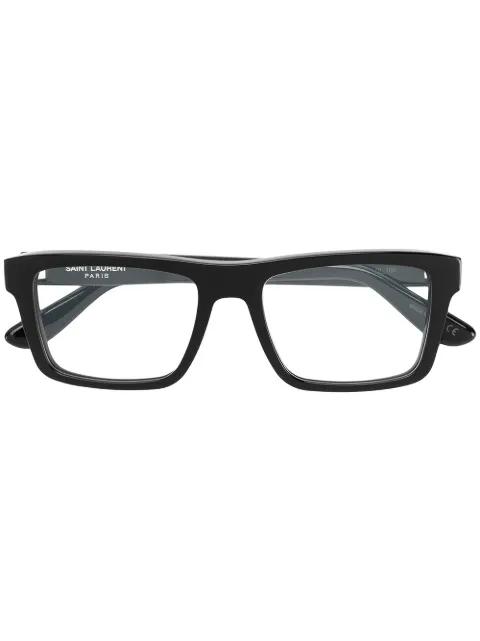 square-frame glasses by SAINT LAURENT