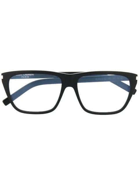 square-frame glasses by SAINT LAURENT