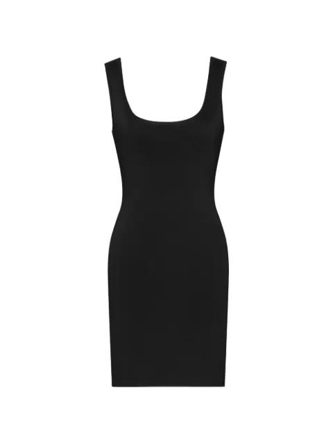 square-neck mini dress by SAINT LAURENT