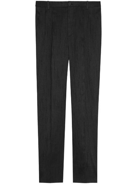 straight-leg trousers by SAINT LAURENT