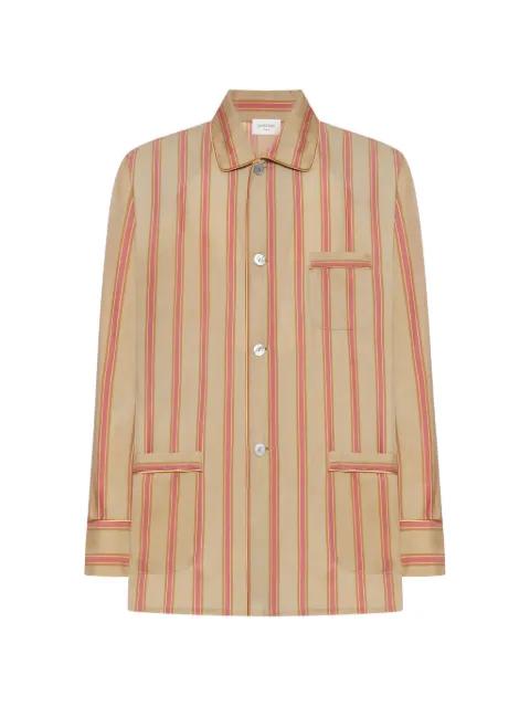 striped pyjama top by SAINT LAURENT