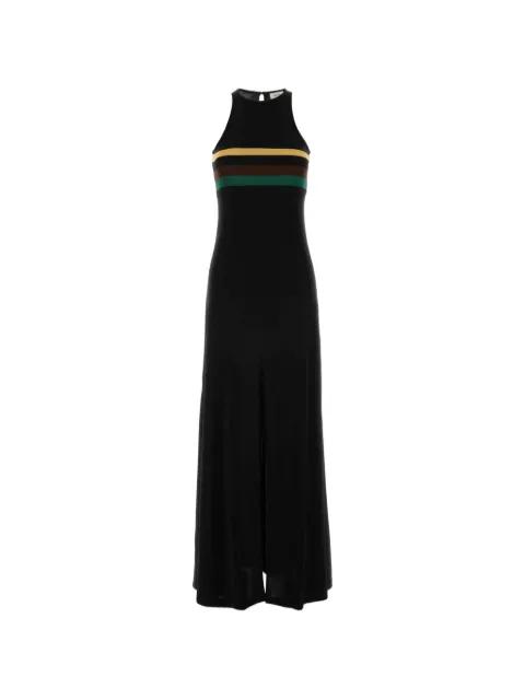 striped viscose dress by SAINT LAURENT