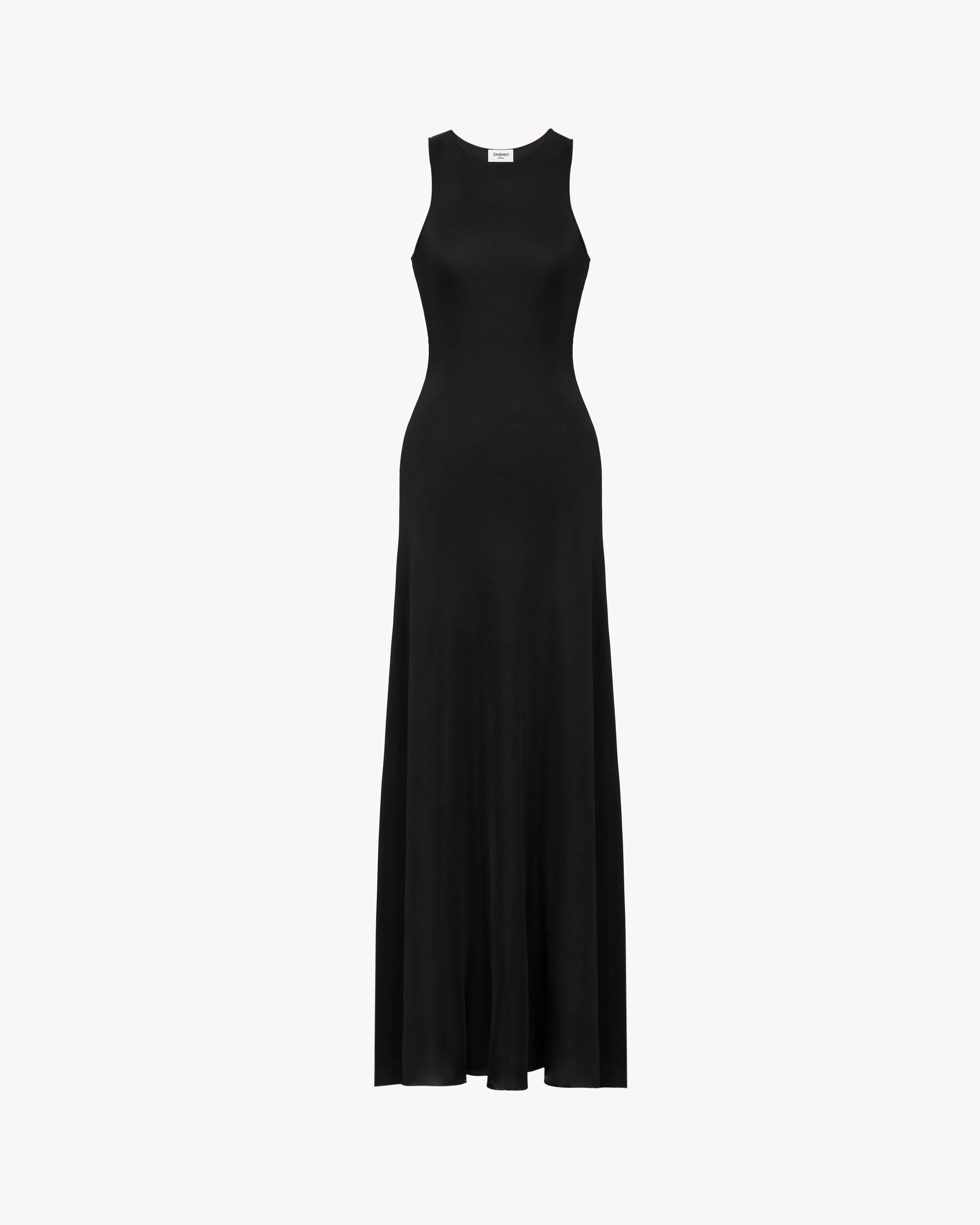 tank dress in knit by SAINT LAURENT