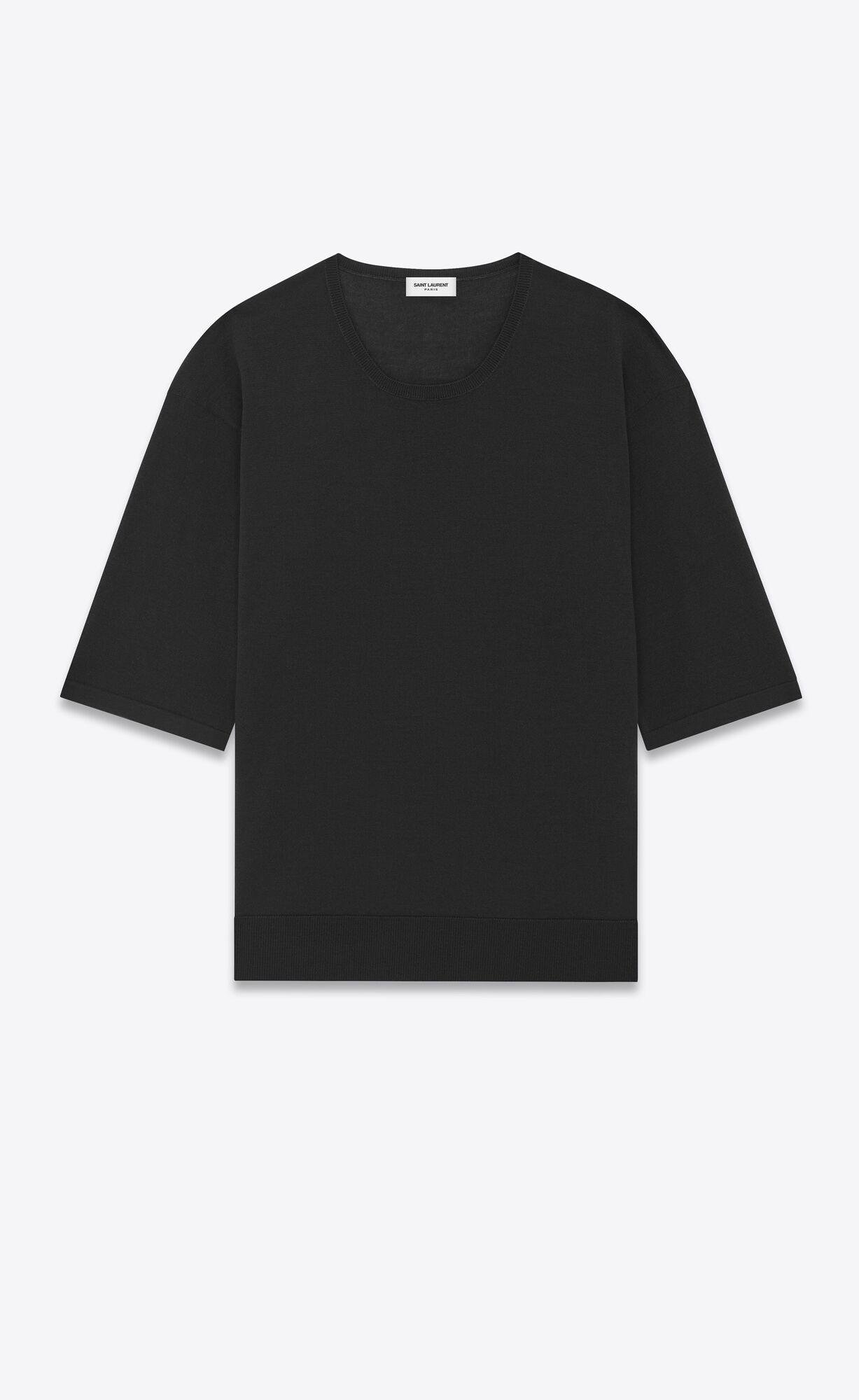 top in cashmere, wool and silk by SAINT LAURENT
