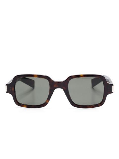 tortoiseshell-effect sunglasses by SAINT LAURENT
