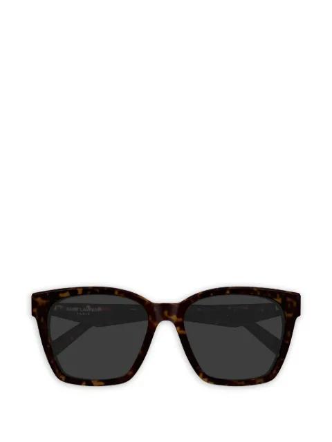 tortoiseshell-effect sunglasses by SAINT LAURENT