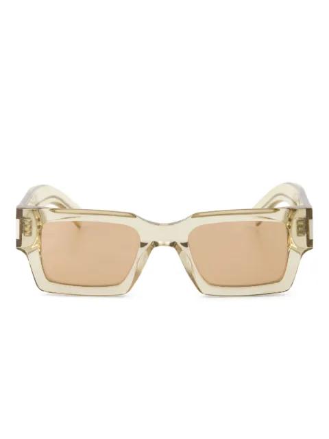 transparent sunglasses by SAINT LAURENT