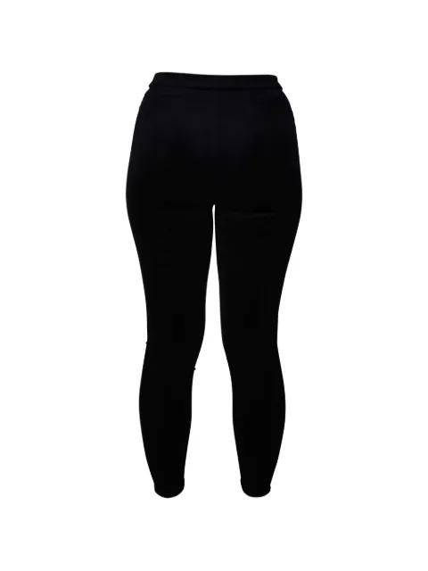 velvet-effect trousers by SAINT LAURENT