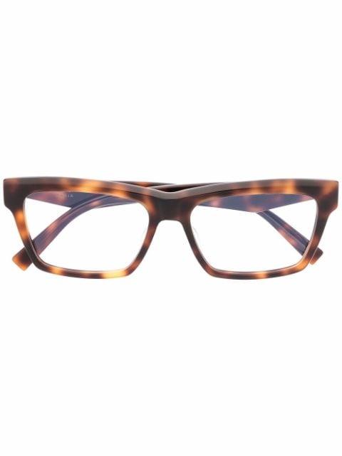 wayfarer-frame glasses by SAINT LAURENT